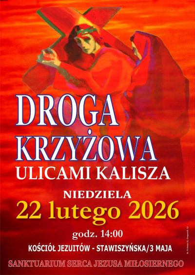 Droga Krzyżowa ulicami Kalisza - 22.02.2026